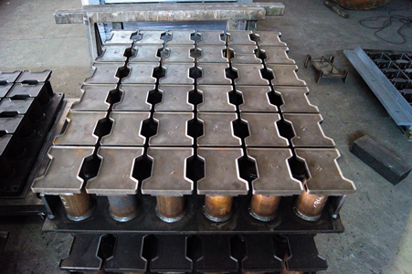 Punch paving slab coil