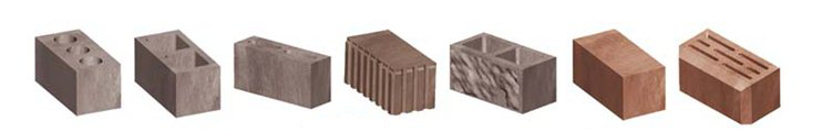 Production of concrete blocks